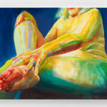 Joan Semmel, Pink Lean, 2019