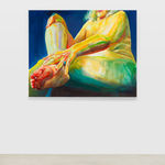 Joan Semmel, Pink Lean, 2019