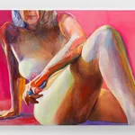 Joan Semmel, Pink Lean, 2019