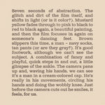 Chloë Bass, PRETEXTS (Family Dancing, 1962): 01:02 - 02:49, 2025