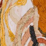 Natacha Mankowski, Us laying down (Big green), 2021