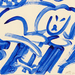 B.D. Graft, Blue with Bee, 2022