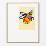 B.D. Graft, Blue with Bee, 2022