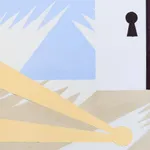 Farah Atassi, Sleeping Bather, 2021