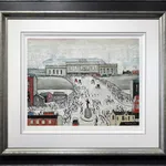 L. S. Lowry, Landscape With Farm Buildings