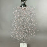 Estella Fransbergen, White Gold Torso w/ Yellow Gold Overglaze, Embellished Shoulders, Crochet with Gold Trim 193529