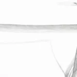 A diptych Artwork made on tinted wasli paper with gestural strokes in grey and red with gouache colour with each stroke having multiple smaller strokes within it depicting a horizontal freehand stroke extending from the first part of the diptych to the second seeming like a scribble towards the end