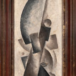 Pablo Picasso, Autoportrait sous trois formes: Pientre Couronne, Sculpteur en buste et Minotaur amoureux Minotaure Caressant une Femme, 1933/1939