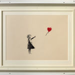 girl with balloon morons banksy artwork for sale