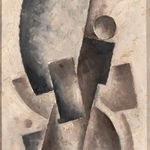 Pablo Picasso, Autoportrait sous trois formes: Pientre Couronne, Sculpteur en buste et Minotaur amoureux Minotaure Caressant une Femme, 1933/1939