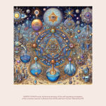 Suzanne Treister, Kabbalistic Futurism/Architectures/Museums/Museum of the Origins of Identity, 2022