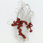 Frans Krajcberg, Relevo vermelho, sem data [undated]