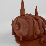 Detail of artwork by Yuli Yamagata titled “Snail in the rain"