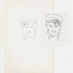 Andy Warhol, Boy's Head, c. 1953