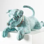 BABETTE DEGRAEVE, JONGETJE MET HOND (rechts dragend)