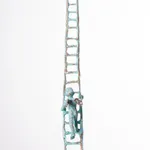 BABETTE DEGRAEVE, JONGETJE MET HOND (rechts dragend)