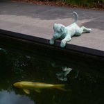 BABETTE DEGRAEVE, JONGETJE MET HOND (rechts dragend) 4//9