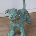 BABETTE DEGRAEVE, JONGETJE MET HOND (rechts dragend) 4//9