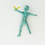 BABETTE DEGRAEVE, JONGETJE MET HOND (rechts dragend) 4//9