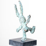 BABETTE DEGRAEVE, JONGETJE MET HOND (rechts dragend) 4//9