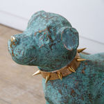 BABETTE DEGRAEVE, JONGETJE MET HOND (rechts dragend) 4//9