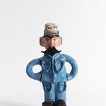 Hermannsburg Potters, Dawn Ngala Wheeler – My Family at Lilla, 2025