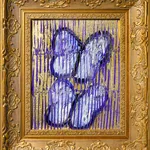 Hunt Slonem, 'Flutter' Unique painting, 2023