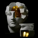 Michal Jackowski, Empty Gold Poem, 2020