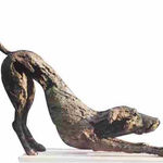 art thema, artthema, art, thema, dog, jacques van den abeele, dog sculpture, animal sculpture, bronze sculpture, sculpture art, contemporary art, cute, cute animal, cut dog, art decoration, interior design, home decoration, decoration desk, art gallery, belgian art gallery, brussels art gallery