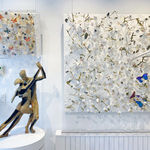 Butterfly effect, ROD, butterfly, spring, nature, summer, wall sculpture, wall art, wall architecture, wall installation, fragmentation art, resin art, mix media, contemporary art, contemporary installation, contemporary sculpture, interior design, art decoration, salon decoration, art thema heyi, belgian art gallery