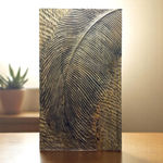 sculpture, bois, spirale, Loïc de Maisonneuve, art contemporain, sculpture organique, salon Côté Sud, Aix-en-Provence, sculpture artistique, érable teinté, formes naturelles, design bois, sculpture poétique, mouvement spiralé, matière vivante