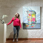 art thema, brusk, dmv, da mental vaporz, artiste, street art, art urbain, décoration d'intérieur, coloré, arrêt de bus, carry, catherine meulemans, curation d'art, la provence