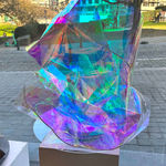 Selfvers art lumière yuiko rayka lumière tournante art installation contemporaine art design d'intérieur artiste japonais bruxelles galerie d'art art yi