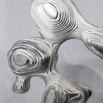 Kazumba couple sculpture love man and woman kiss and dance together contemporary sculpture figurative sculpture of Jean Paul Kala