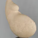 Abstract figurative ceramic sculpture by artist Emilio DiIorio