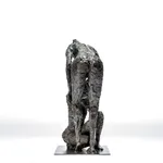 Sculptor Emilio DiIorio bronze of two figures.