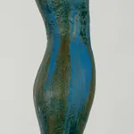 Ceramic figurative sculpture in the Egyptian series by sculptor Emilio DiIorio