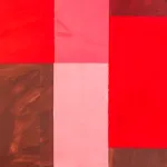 Abstract collage by painter Emilio DiIorio