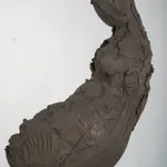 Abstract figurative ceramic sculpture by artist Emilio DiIorio