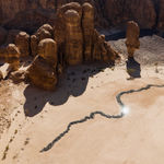 Zahrah Alghamdi, The Labyrinth and Time, 2017