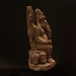 Indonesian Volcanic Andesite Sculpture of Ganesh, 16th Century CE - 19th Century CE