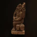 Indonesian Volcanic Andesite Sculpture of Ganesh, 16th Century CE - 19th Century CE