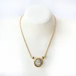 Gold Necklace Featuring a Silver Coin of Alexander the Great, 336 BCE - 323 CE