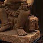 Indonesian Volcanic Andesite Sculpture of Ganesh, 16th Century CE - 19th Century CE