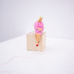 Liliana Porter, The Man with Drill, 2024