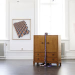 Inger Bergström, Structure, red, 2024