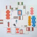 Barry McGee, Untitled (Large Red), 2023