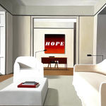 Linda Pouliot, Chalk Hill Cottage II, 2025