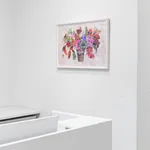 Jane Hammond, Wari Vessel with Hibiscus, Lupine and Cacao Pod, 2025