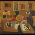 Janice Biala, Nature Morte Rose, Rouge et Noire, 1977